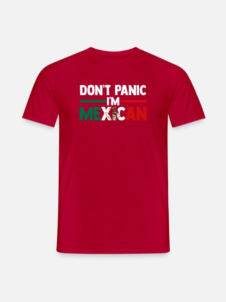 Mexican Mexico - Männer T-Shirt - Rot