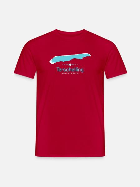 Terschelling | Design map - Men's T-Shirt - red