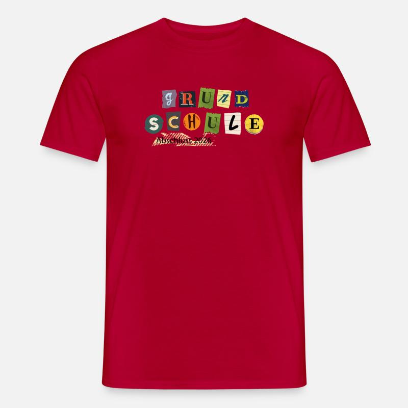 Schulabschluss 2026 - Männer T-Shirt - Rot