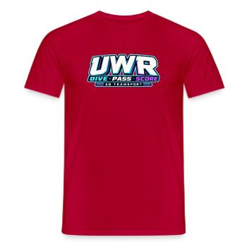 UWR Dive Score 3D TeamSport - Männer T-Shirt - Rot - Vorne - AI Model Male 178 dark (178cm)