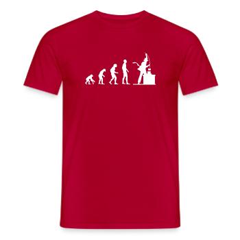 schornsteinfeger_rauchfangkehrer_chimney_sweepe - Männer T-Shirt - Rot - Vorne - AI Model Male 178 dark (178cm)