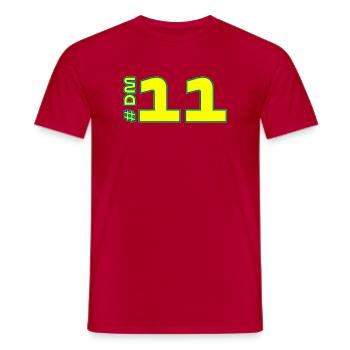 -DM11-2026 - T-shirt homme - rouge - Devant - AI Model Male 178 dark (178cm)