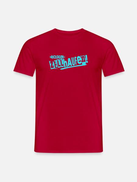 Zellhaufen Man - Männer T-Shirt - Rot