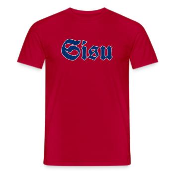Entrailles - T-shirt homme - rouge - Devant - AI Model Male 178 dark (178cm)