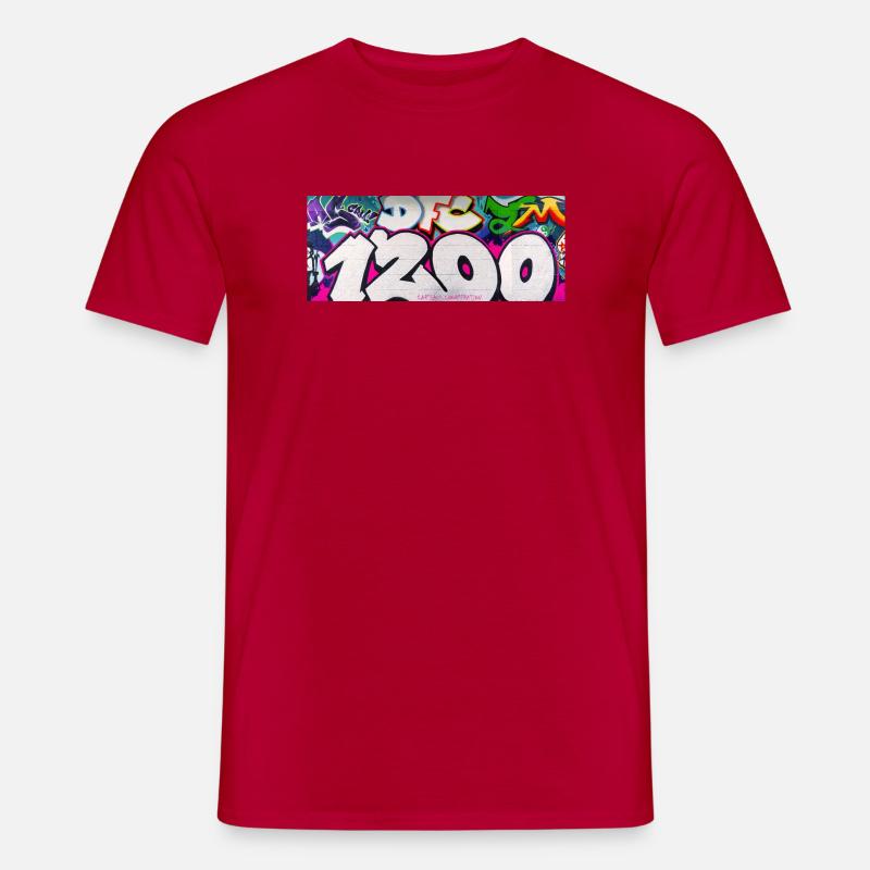 1200 GRAVITY EDIT_1 - Männer T-Shirt - Rot