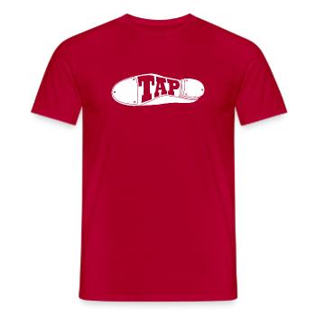 Tap Dance Dance Teacher Dancer Dancer - Men's T-Shirt - red - Front - AI Model Male 178 dark (178cm)