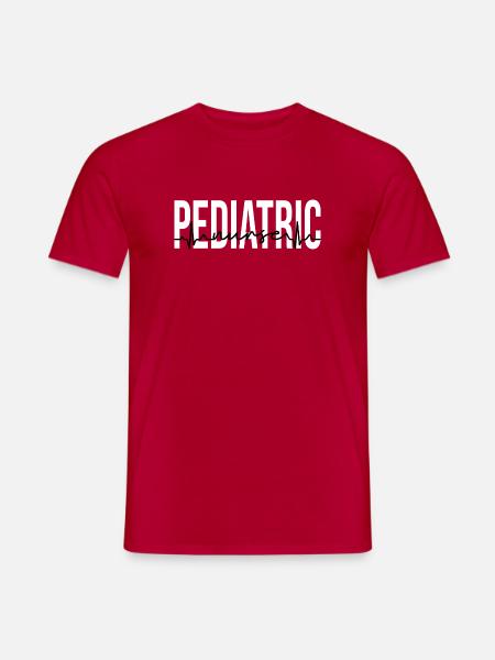 Pediatric nurses - Men's T-Shirt - red