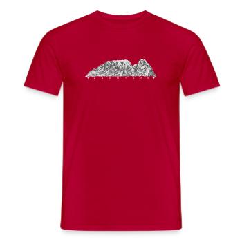 Zakopane Giewont Tatry - Männer T-Shirt - Rot - Vorne - AI Model Male 178 dark (178cm)