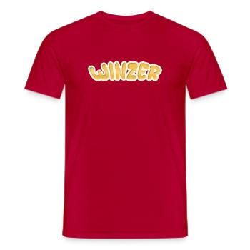 Emploi Vigneron - T-shirt homme - rouge - Devant - AI Model Male 178 dark (178cm)