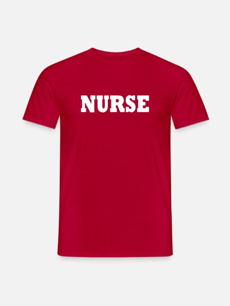 Nurse - T-shirt homme - rouge