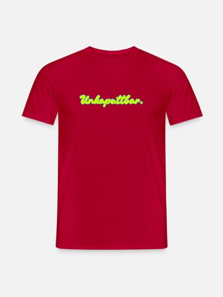 Unkaputtbar / Lustiges T-Shirt für jeden Tag - Men's T-Shirt - red