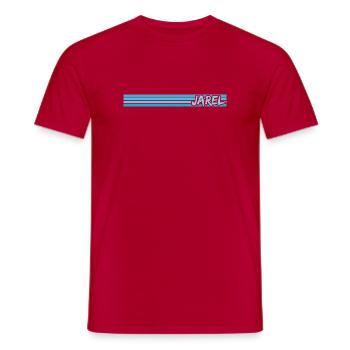 Jarel - T-shirt homme - rouge - Devant - AI Model Male 178 dark (178cm)
