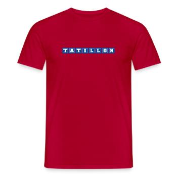 Wählerisch - Männer T-Shirt - Rot - Vorne - AI Model Male 178 dark (178cm)