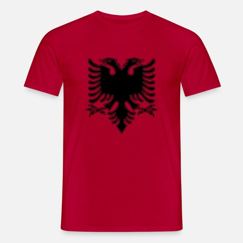 Doppelkopf Eagle_V2 - Männer T-Shirt - Rot