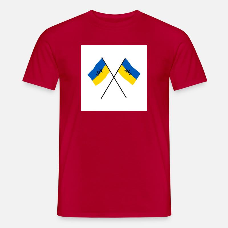 stop war - Männer T-Shirt - Rot