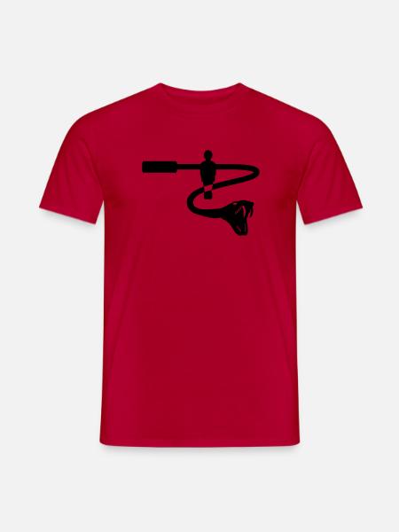 Tischfussball - Männer T-Shirt - Rot