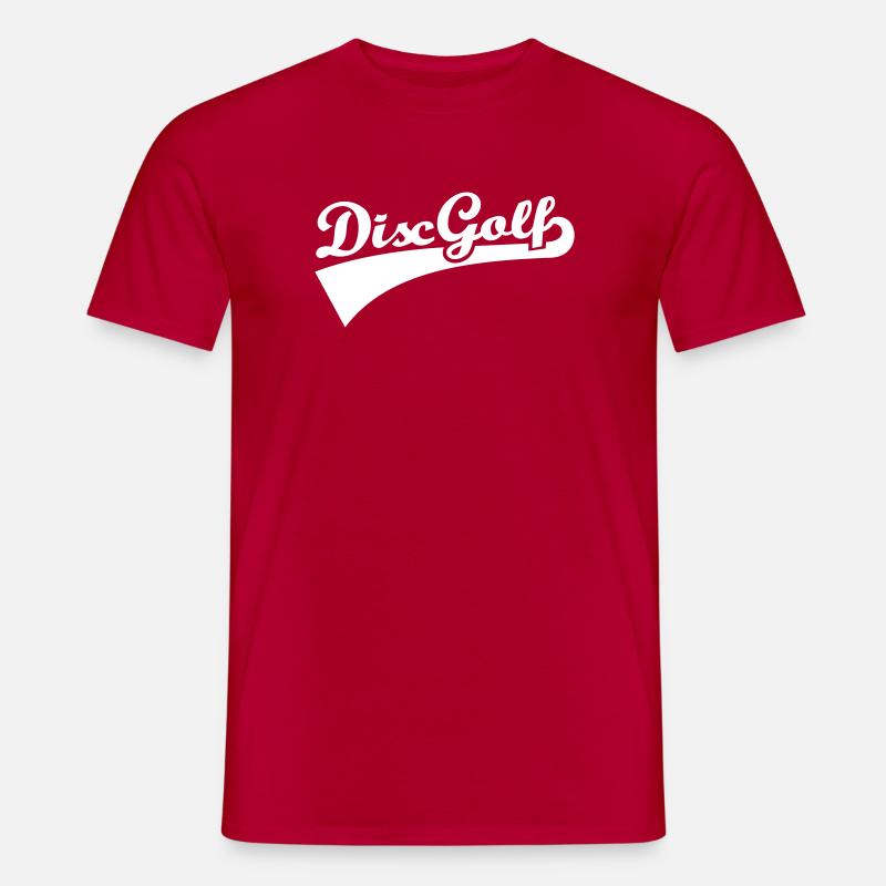 Disc golf - Männer T-Shirt - Rot