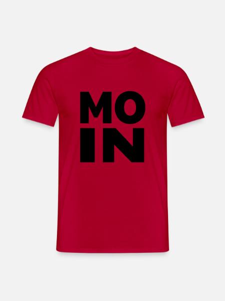 MOIN - Männer T-Shirt - Rot