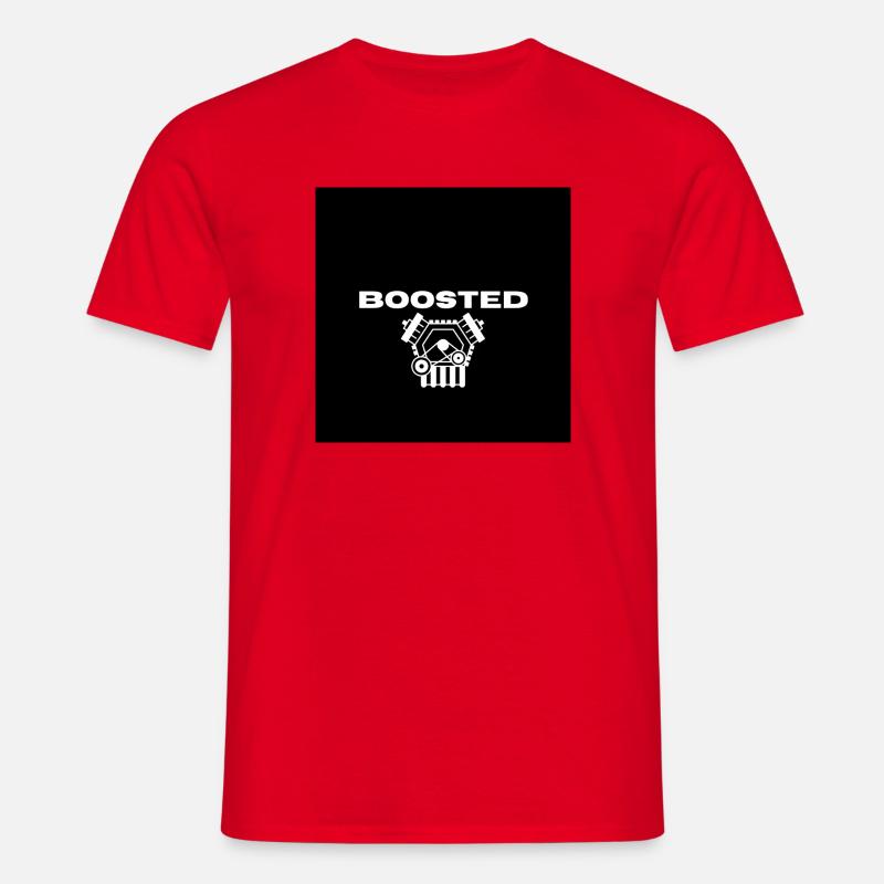 Boosted - Männer T-Shirt - Rot