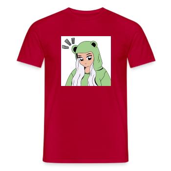 I don`t know - Männer T-Shirt - Rot - Vorne - AI Model Male 178 dark (178cm)
