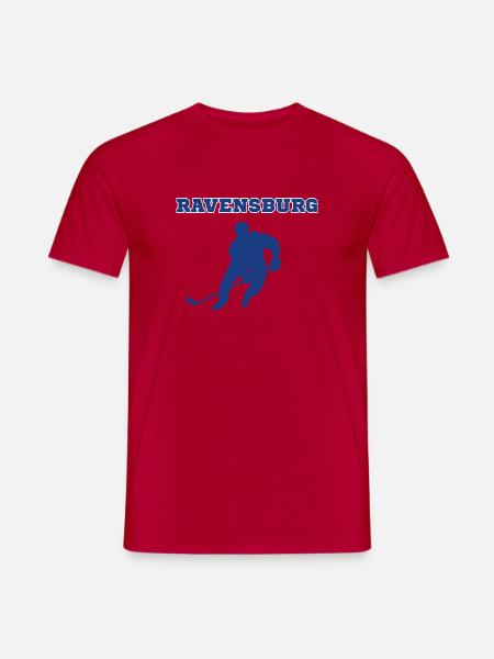 Ravensburg, meine Stadt! - Männer T-Shirt - Rot