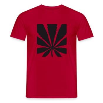 Smok - Männer T-Shirt - Rot - Vorne - AI Model Male 178 dark (178cm)