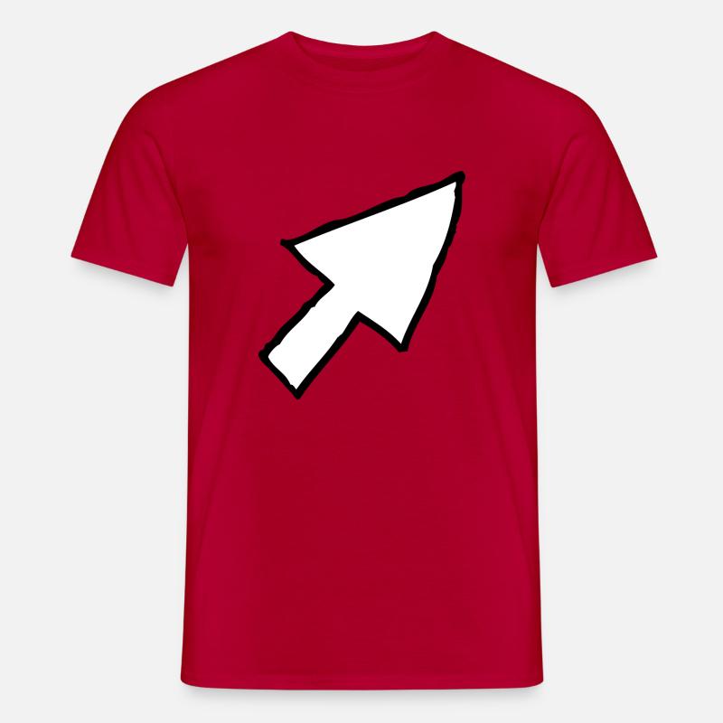 cursor - Männer T-Shirt - Rot