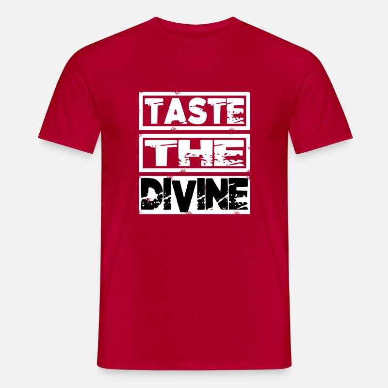 cool flavor combinations culinary flavors - Männer T-Shirt - Rot