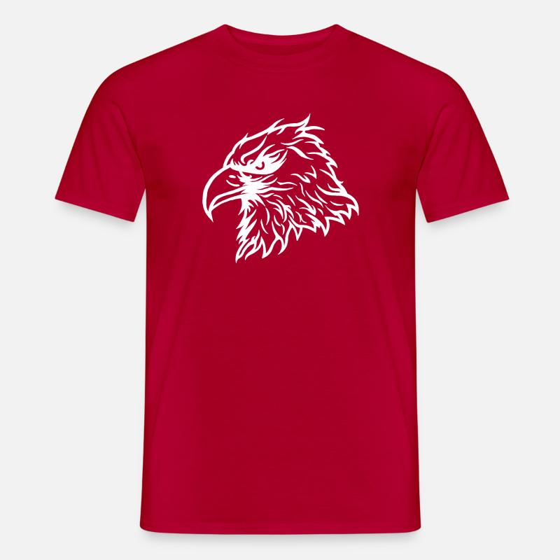 Cool Bald Eagle Eagle - Men’s T-shirt - red