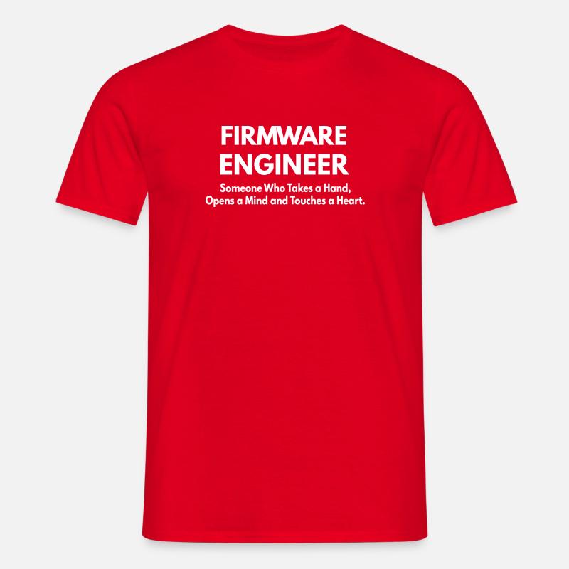 Firmware Engineer - Men's T-Shirt - red