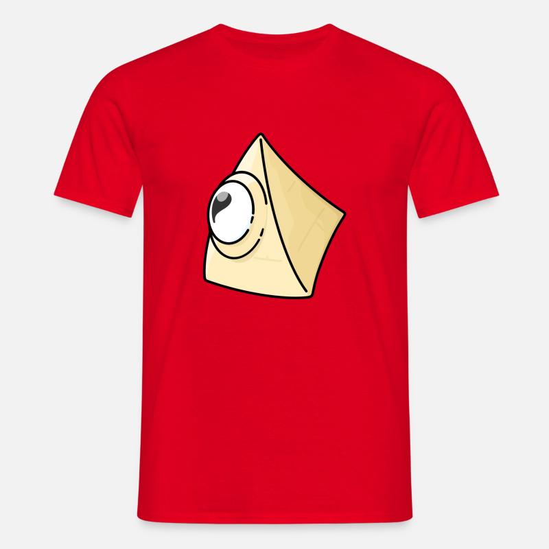 Pyramide - Männer T-Shirt - Rot