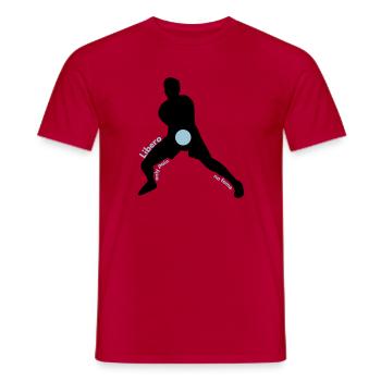 Libero seulement de la douleur, pas de gloire - T-shirt homme - rouge - Devant - AI Model Male 178 dark (178cm)