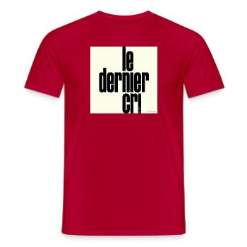 le dernier cri V2 - Männer T-Shirt - Rot - Vorne - AI Model Male 178 dark (178cm)