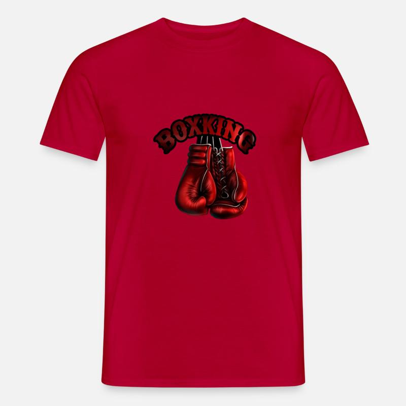 Boxking life - Männer T-Shirt - Rot