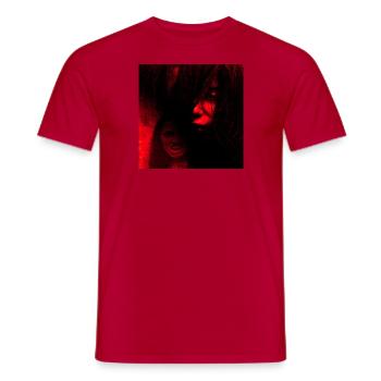 Angry Girls - Men's T-Shirt - red - Front - AI Model Male 178 dark (178cm)