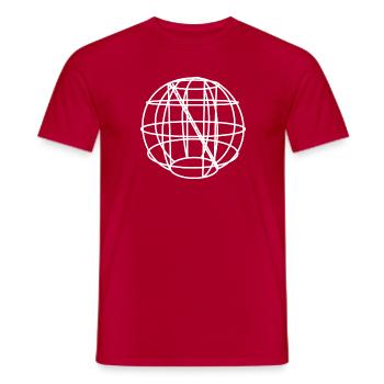Klettergerüst Bulgarien - Männer T-Shirt - Rot - Vorne - AI Model Male 178 dark (178cm)
