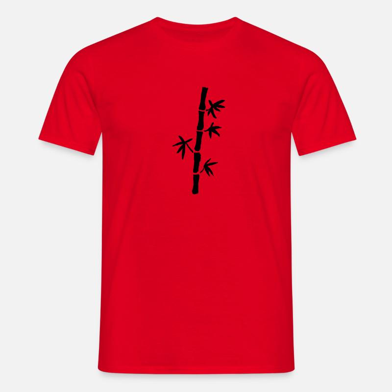 bamboo - Men's T-Shirt - red