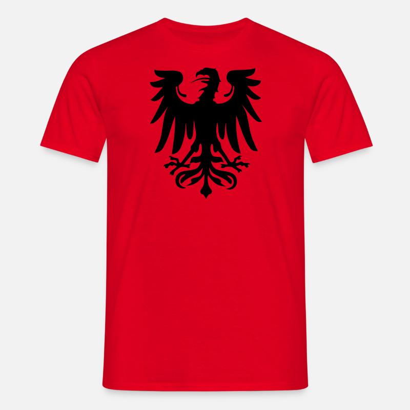 GERMAN austrian EAGLE - Men's T-Shirt - red