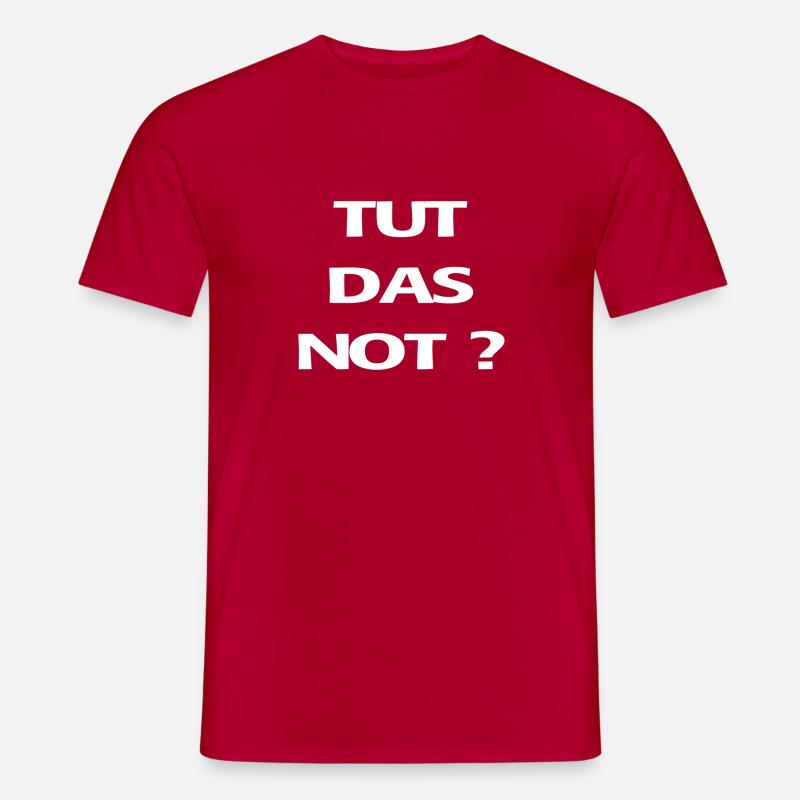 Is that necessary? - Men's T-Shirt - red