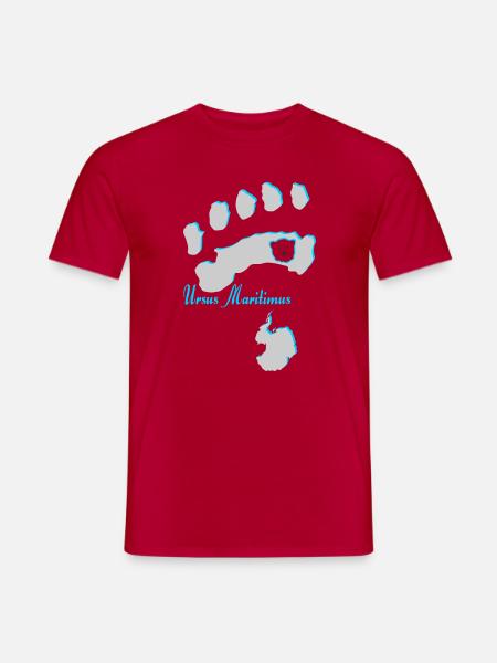 Eisbär 7 - Männer T-Shirt - Rot