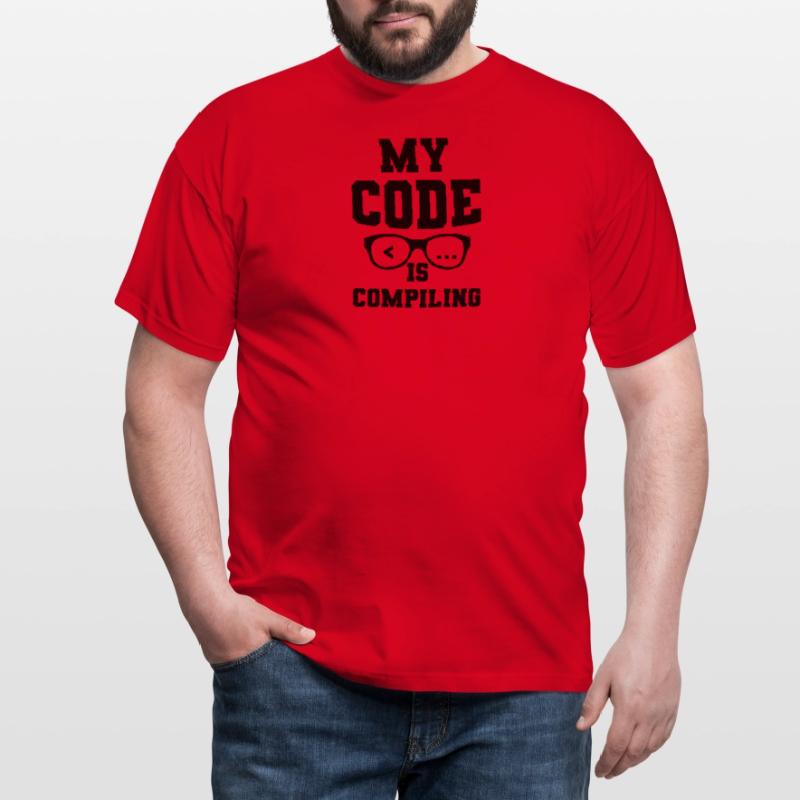 my code is compiling Men's T-Shirt