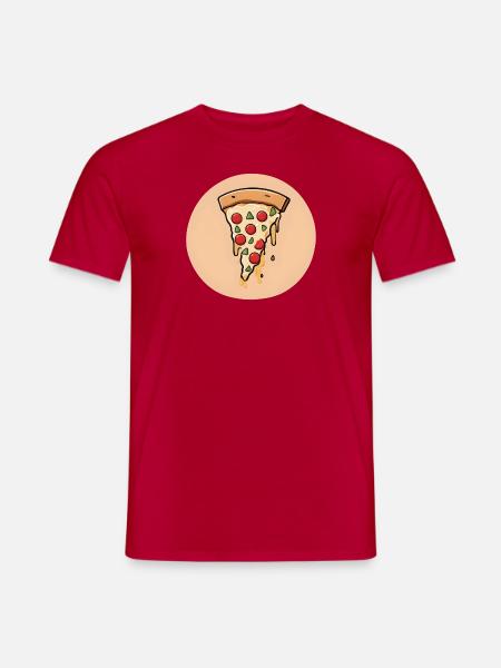 Pepperoni Melt - Men's T-Shirt - red