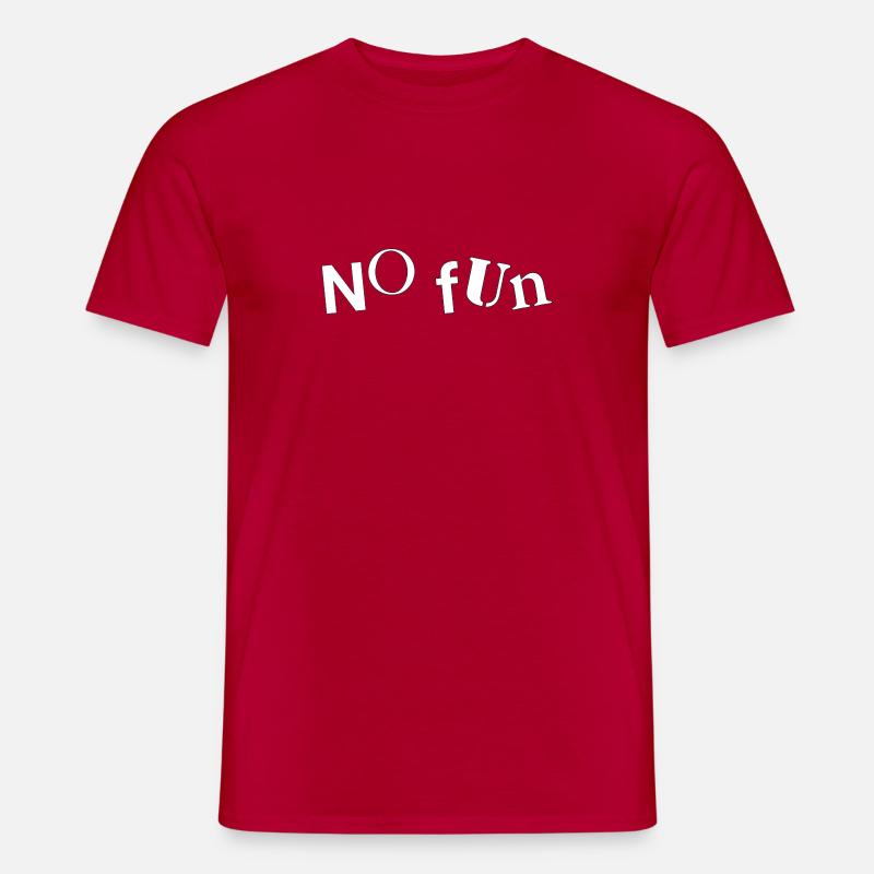 Kein Spaß - Männer T-Shirt - Rot