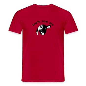 Cool clothes, cool vêtements - T-shirt homme - rouge - Devant - AI Model Male 178 dark (178cm)