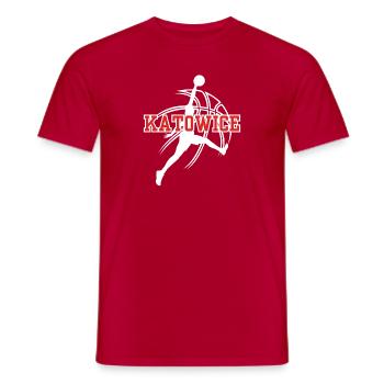 La Pologne, mon pays ! - T-shirt homme - rouge - Devant - AI Model Male 178 dark (178cm)