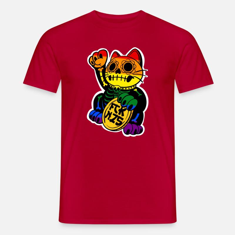 Neko Cavalera Pride Edition  - Männer T-Shirt - Rot