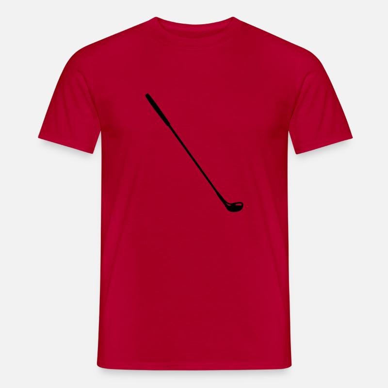 Golf - Männer T-Shirt - Rot