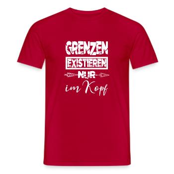 amrap biceps gay power lifting friendship - Männer T-Shirt - Rot - Vorne - AI Model Male 178 dark (178cm)