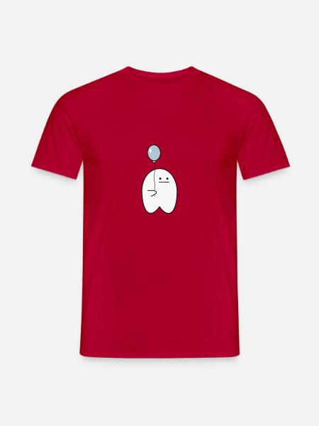 Ghost Stories - Der kleine Geist mit Luftballon - Männer T-Shirt - Rot