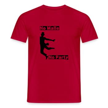 Mallorca Closing - Party Time auf Malle! - Männer T-Shirt - Rot - Vorne - AI Model Male 178 dark (178cm)